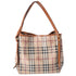 Burberry Small Canterbury Tote Haymarket Check Brown